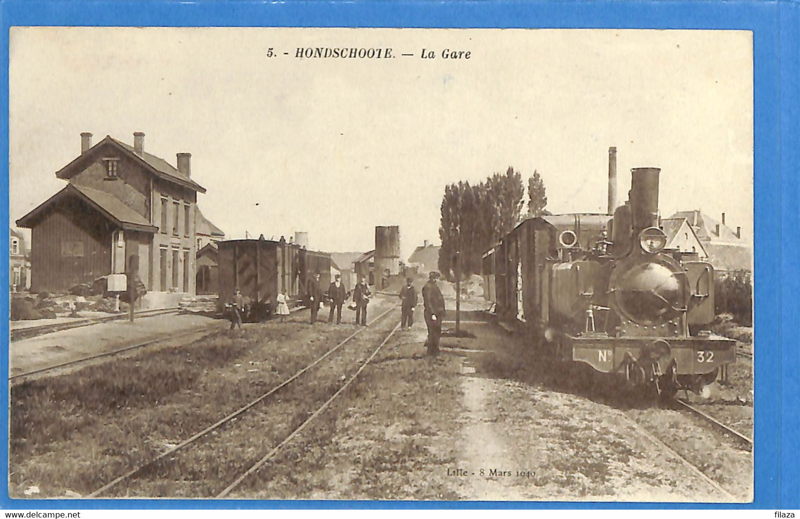 59 - Nord - Hondschoote - La Gare (train) (N4404) - Hondshoote