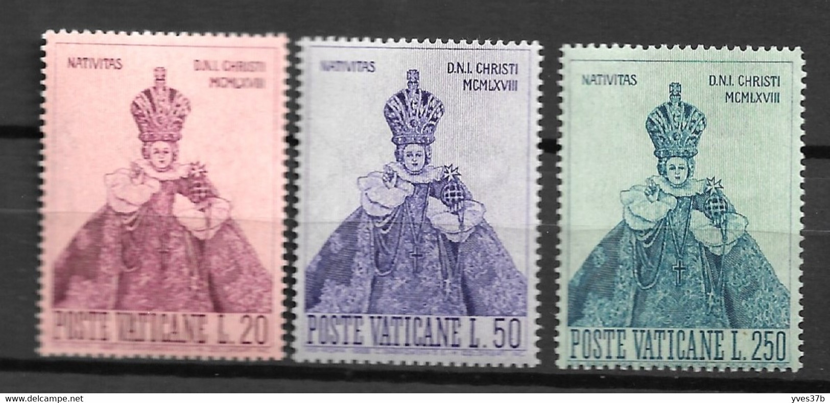 VATICAN 1968 - 3val. - Neuf - SUP - Ungebraucht