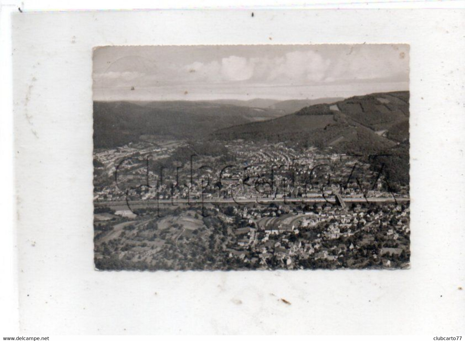 Eberbach (Allemagne, Bade-Wurtemberg) : Luftaufnahme Zum Kirche Im 1951 GF. - Eberbach