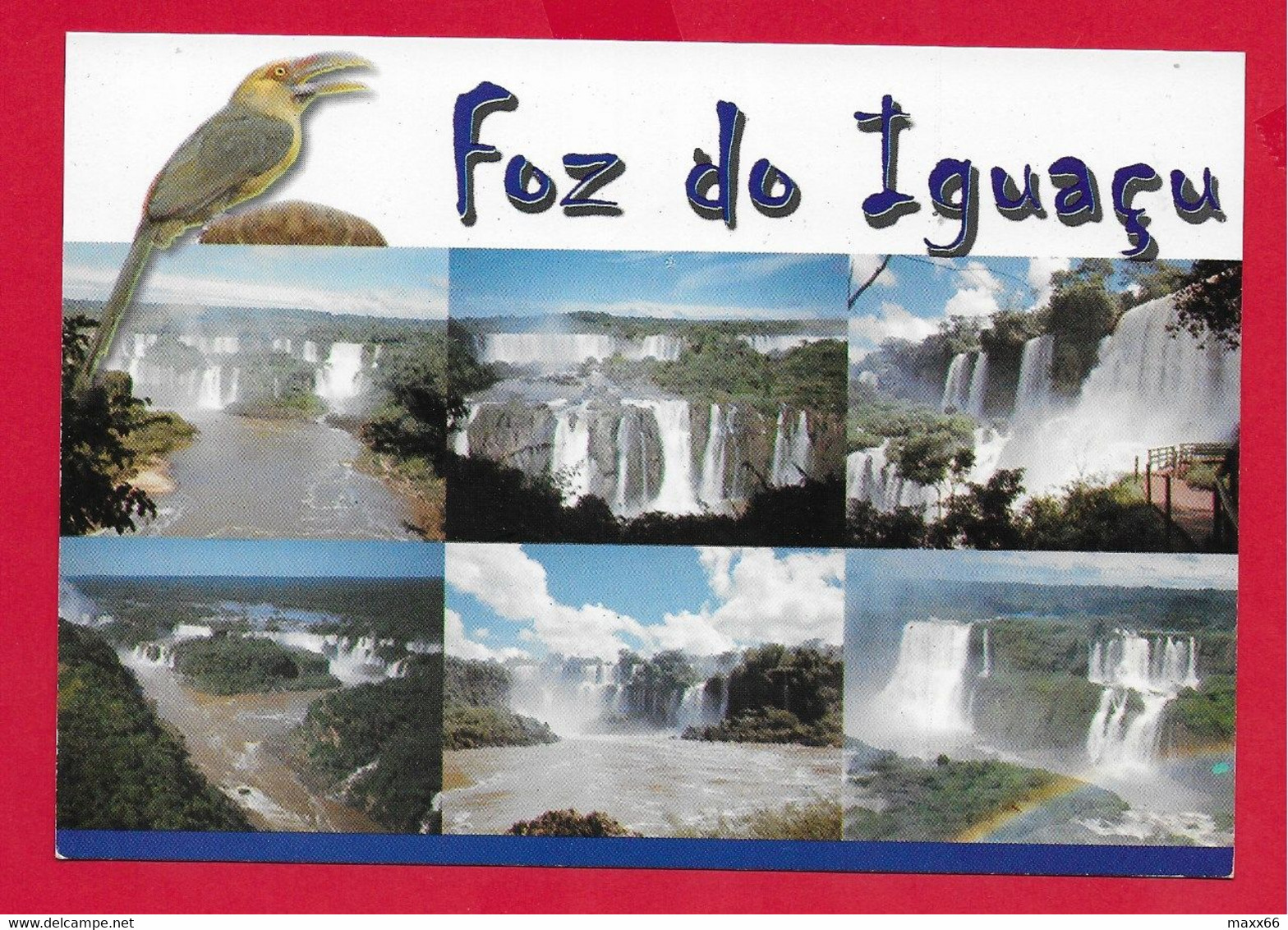 CARTOLINA NV BRASILE - PARANA - Foz Do Iguazu - Vedutine Multivue - 10 X 15 - Curitiba