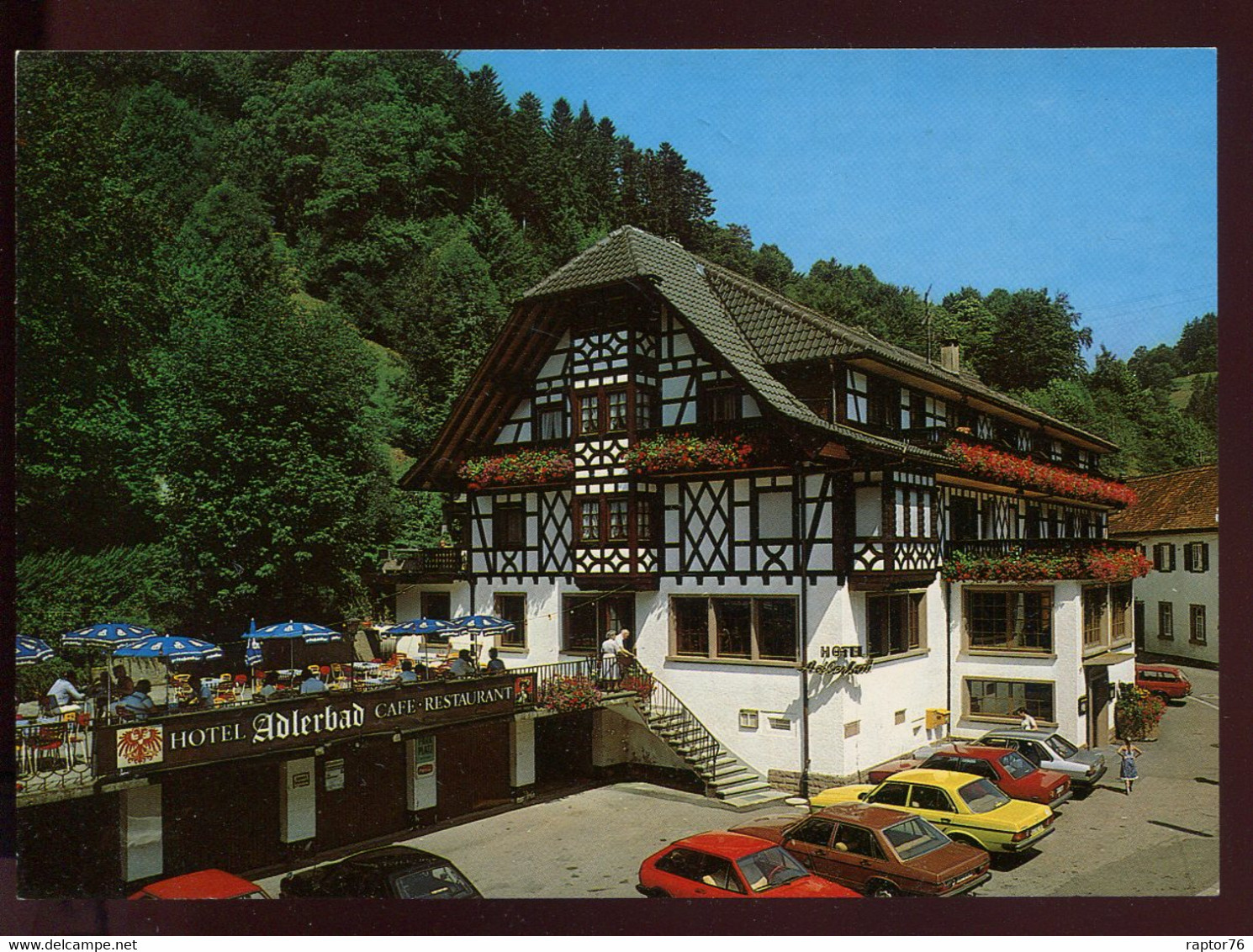 CPM Neuve Allemagne BAD GRIESBACH Im Schwarzwald Hotel Café Restaurant " Adlerbad " - Bad Peterstal-Griesbach