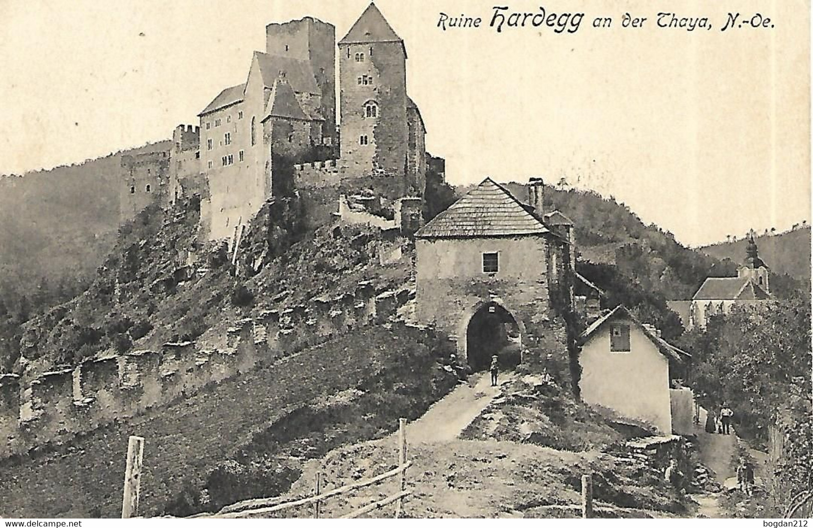 1916 - HARDEGG , Gute Zustand, 2 Scan - Hollabrunn