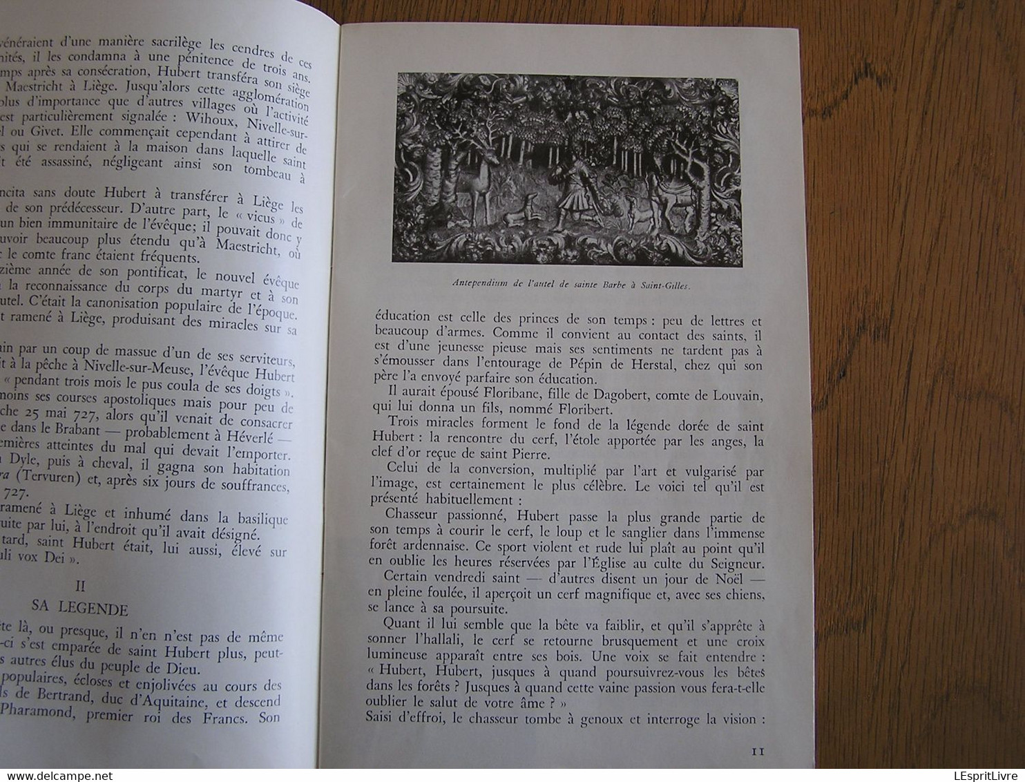 SAINT HUBERT D'ARDENNE Sa Vie L'Abbaye Et Sa Basilique M Dessoy F Bourgeois 1959 Régionalisme Histoire Culte Religion - België