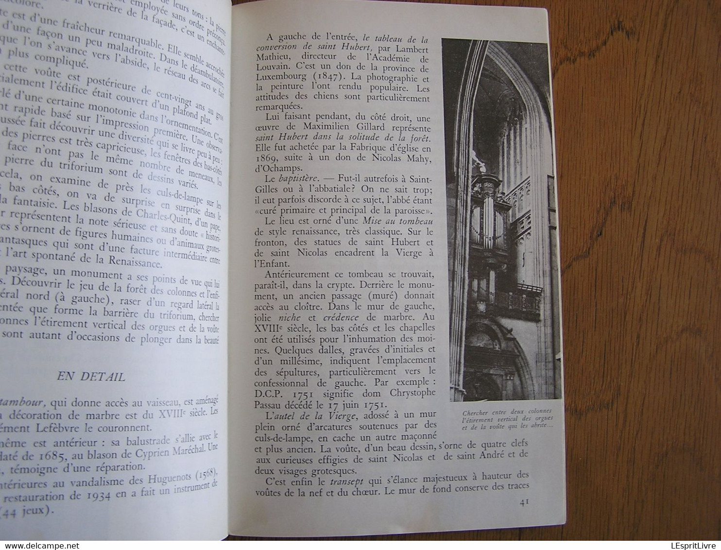 SAINT HUBERT D'ARDENNE Sa Vie L'Abbaye et sa Basilique M Dessoy F Bourgeois 1959 Régionalisme Histoire Culte Religion