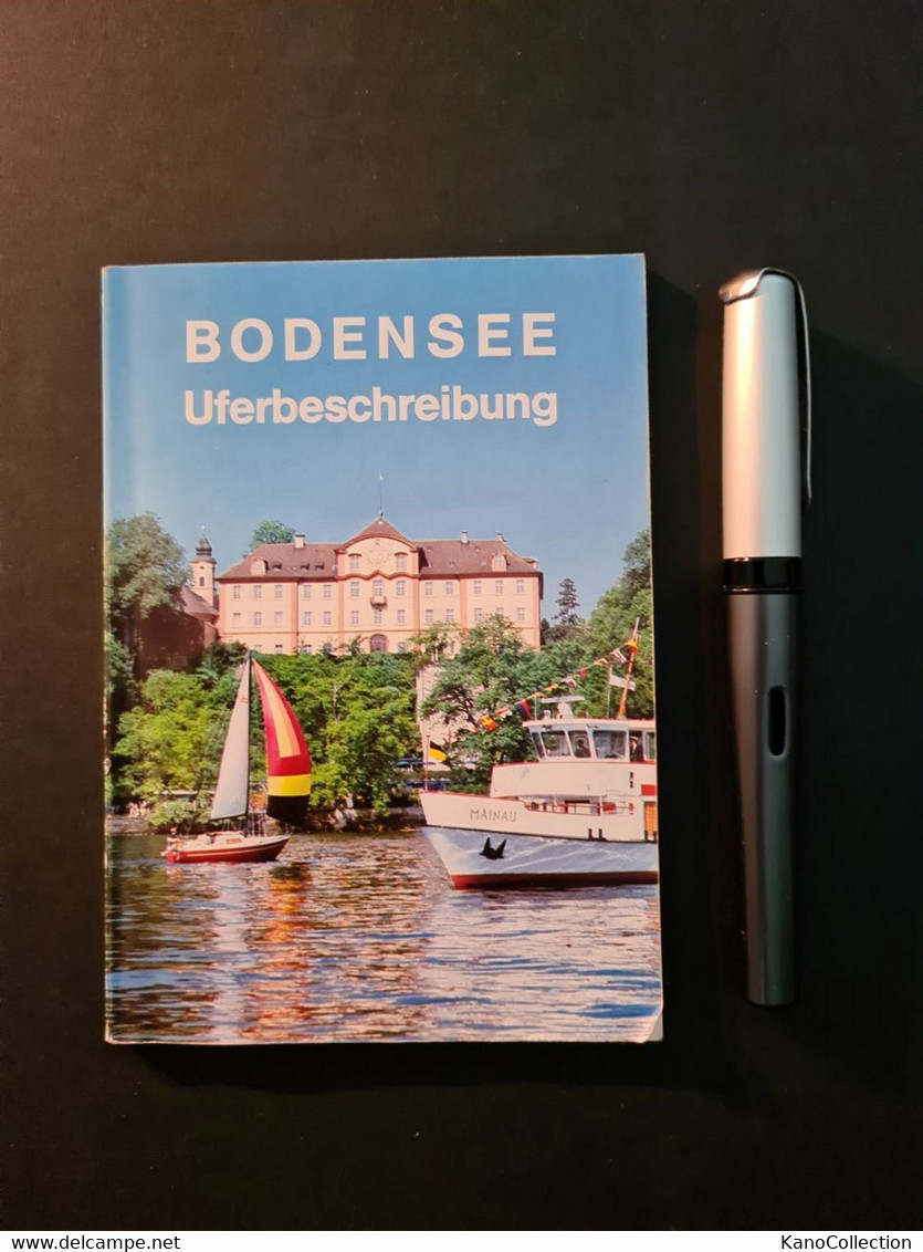 Bodensee / Uferbeschreibung, Mit Übersichtskarte, 96 Seiten, 1988 - Non Classés