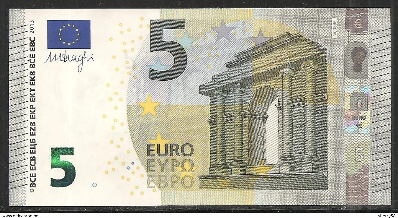 2013-BILLETE DE 5 EUROS-SIN CIRCULAR-V008B6 - - 5 Euro