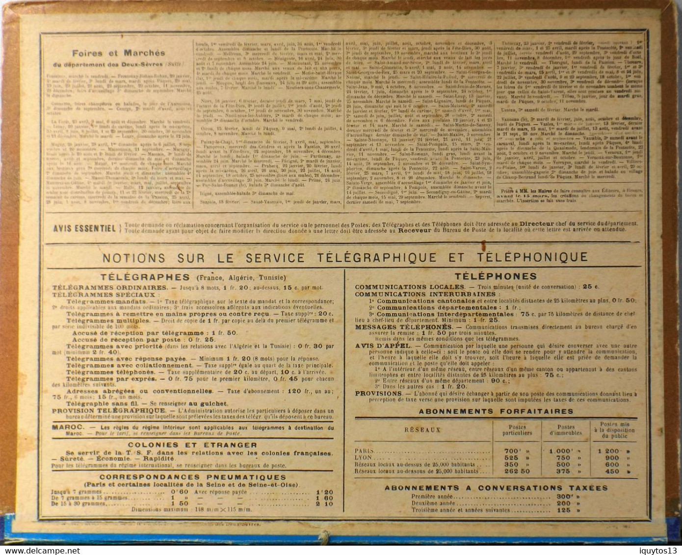 ALMANACH  ANCIEN  Des Postes & Des Télégraphes 1924 - Pêches Aux Truites Dans Les Pyrénées - Aquarelle De BEUZON - Grand Format : 1921-40