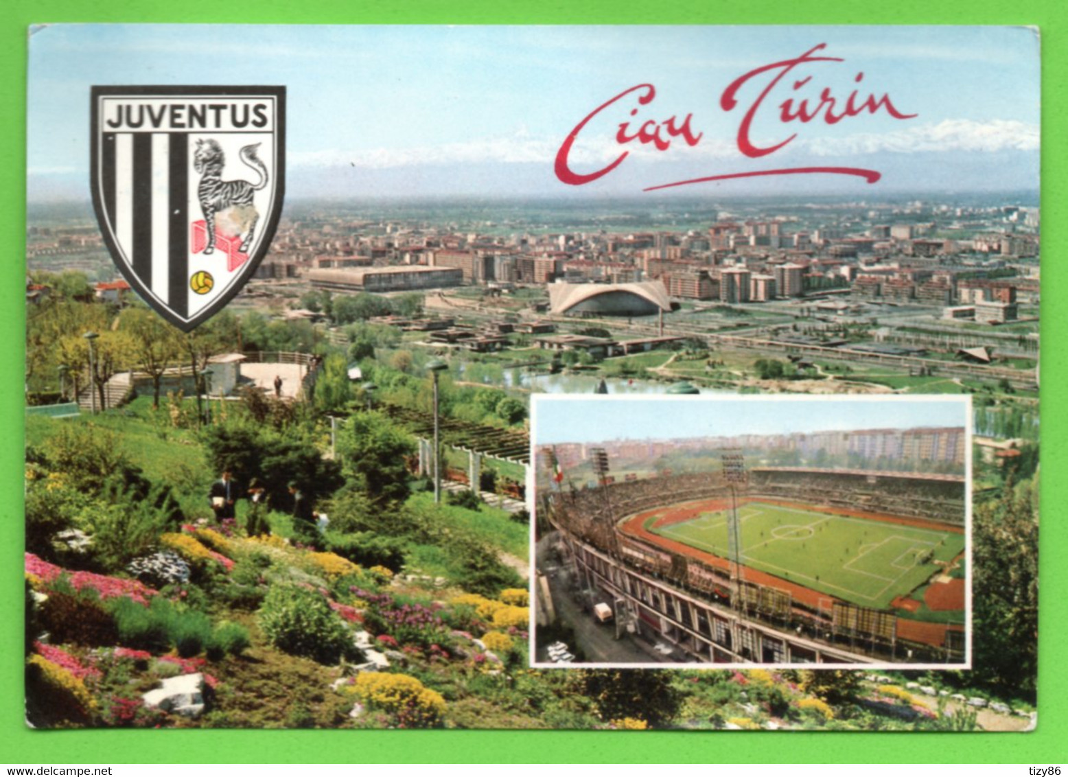 Torino - Scorcio Panoramico Stadio Comunale (con Stemma Juventus) - Estadios E Instalaciones Deportivas