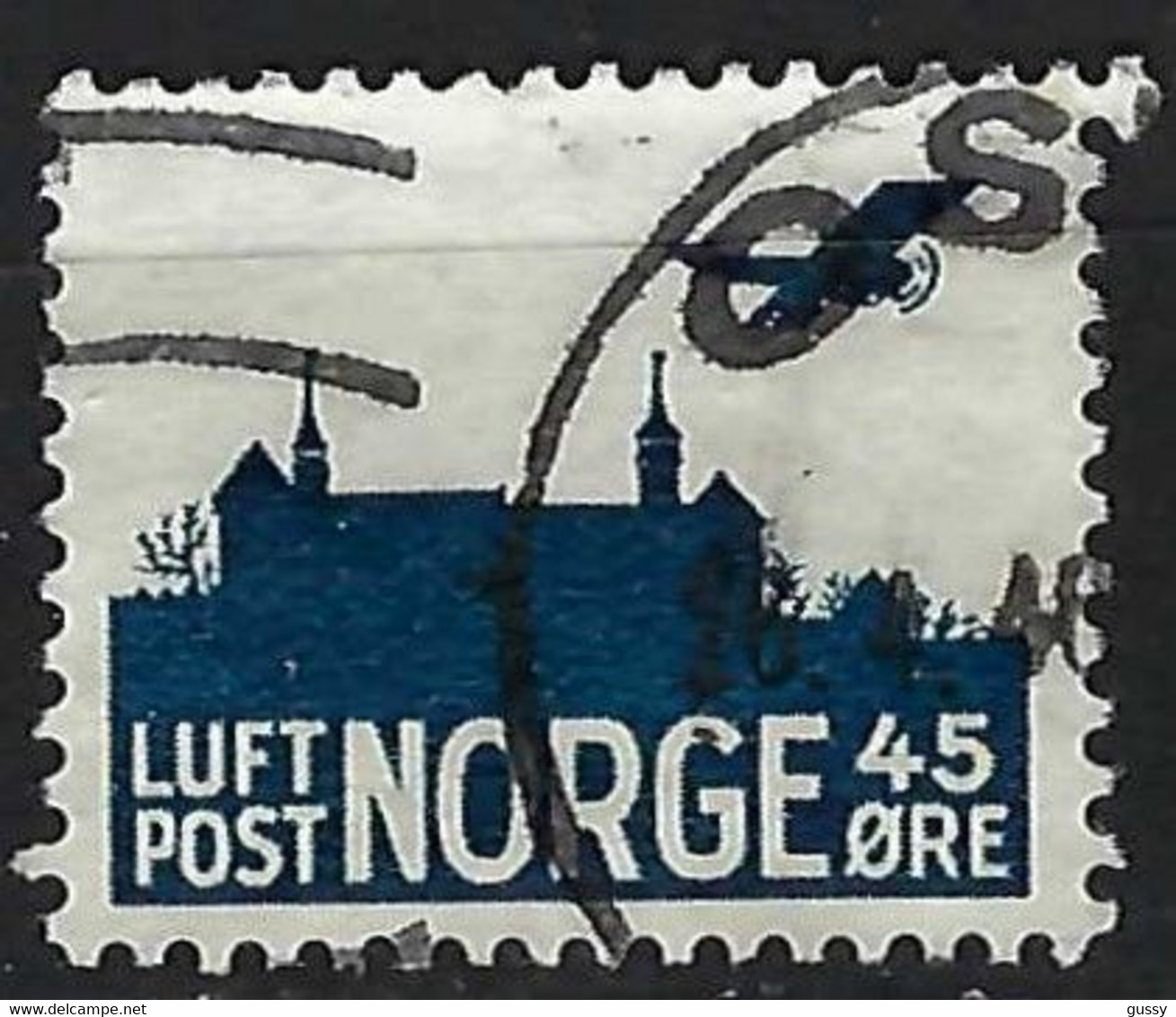 NORVEGE  Poste Aérienne:  Le Y&T 1  Obl. - Used Stamps