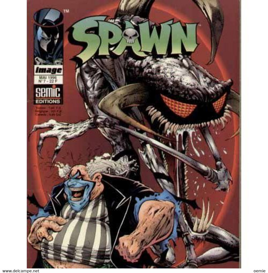 Spawn N°   7 MAI 1996 - Spawn