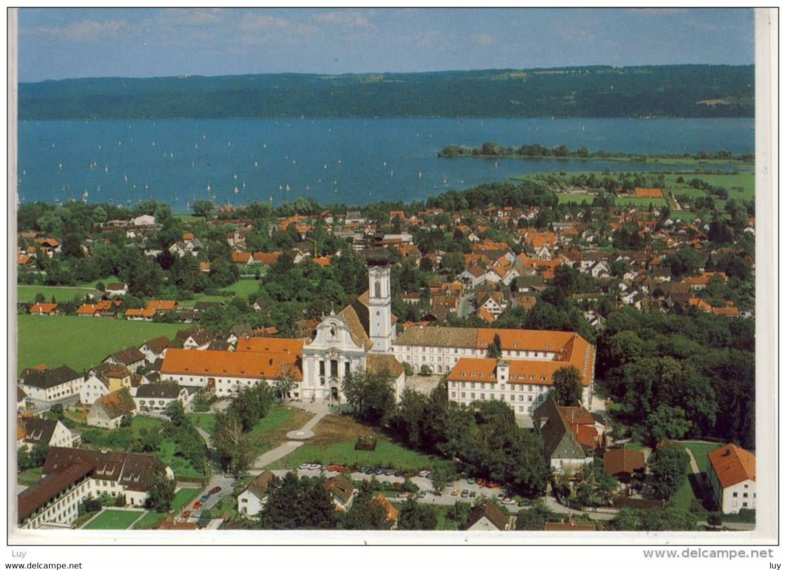 DIESSEN Am Ammersee Mit Marienmünster, Luftbild, Fliegeraufnahme, Flugaufnahme - Diessen