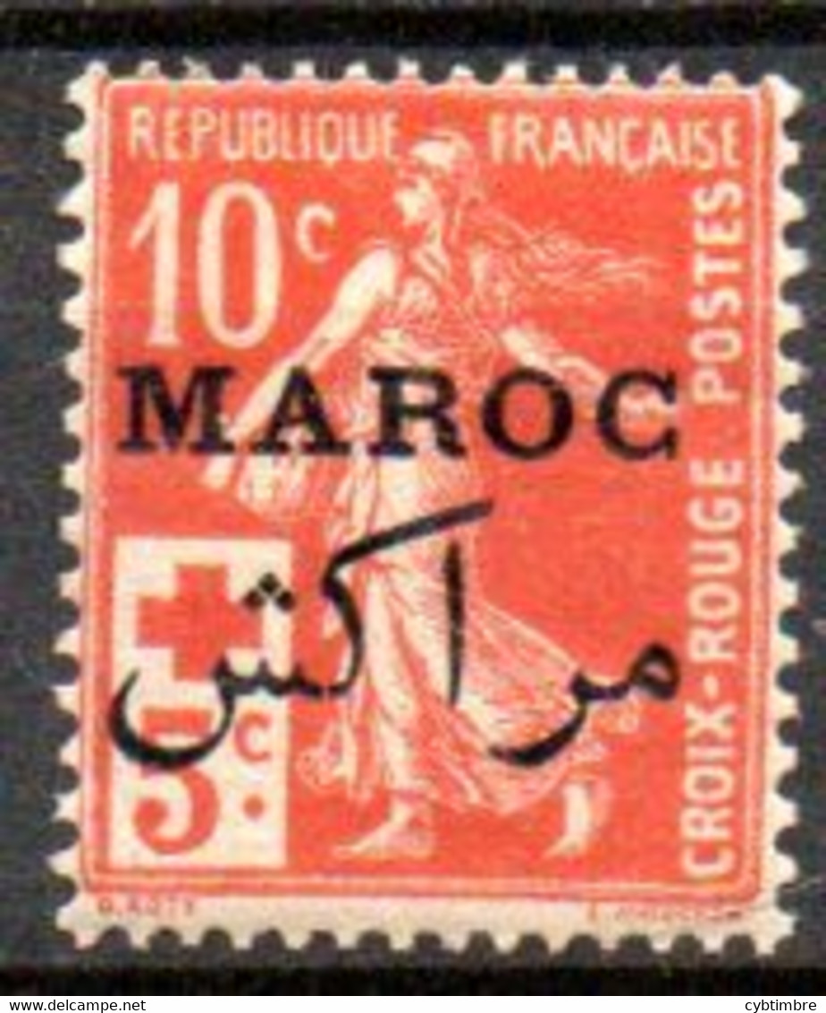 Maroc: Yvert N° 61*; Croix Rouge - Ungebraucht