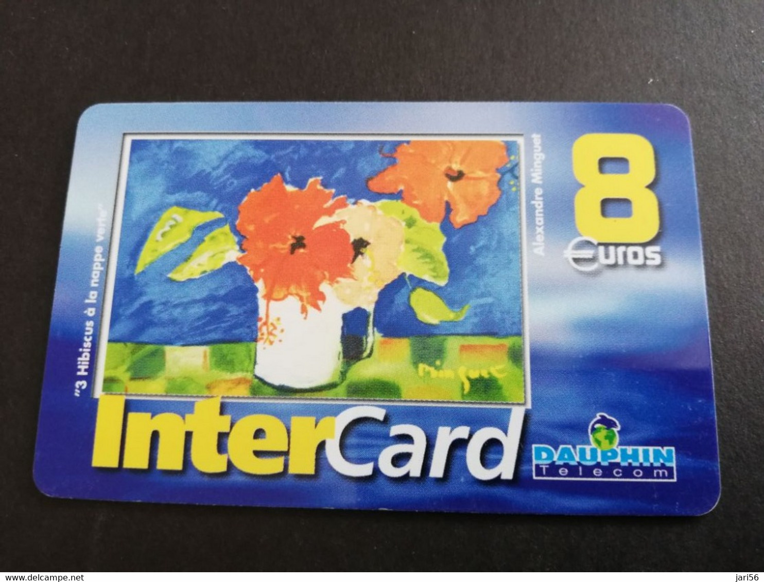 Caribbean Phonecard St Martin French INTERCARD  8 EURO  NO 084  **5234** - Antilles (Françaises)