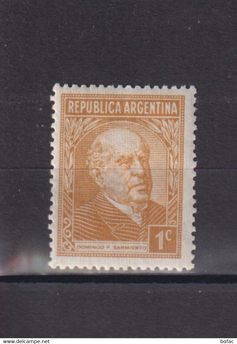*  364 Y&T 400 MIC Domingo F. Sarmiento  62A/01 - Unused Stamps