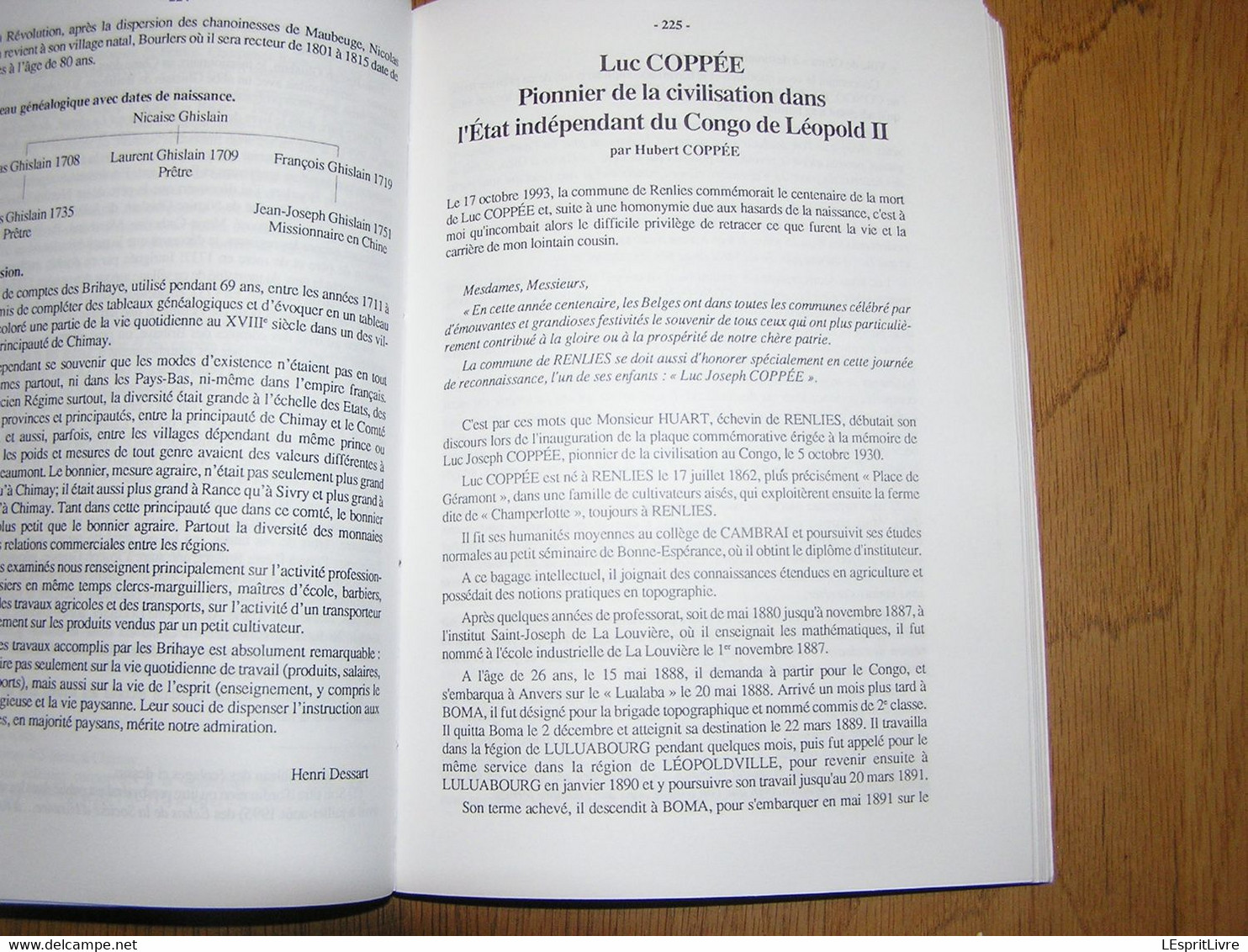 PUBLICATIONS T 14 Régionalisme Sivry Rance Beaumont Chimay Salles Froidchapelle Leugnies Guerre Stalag Congo Fanfare