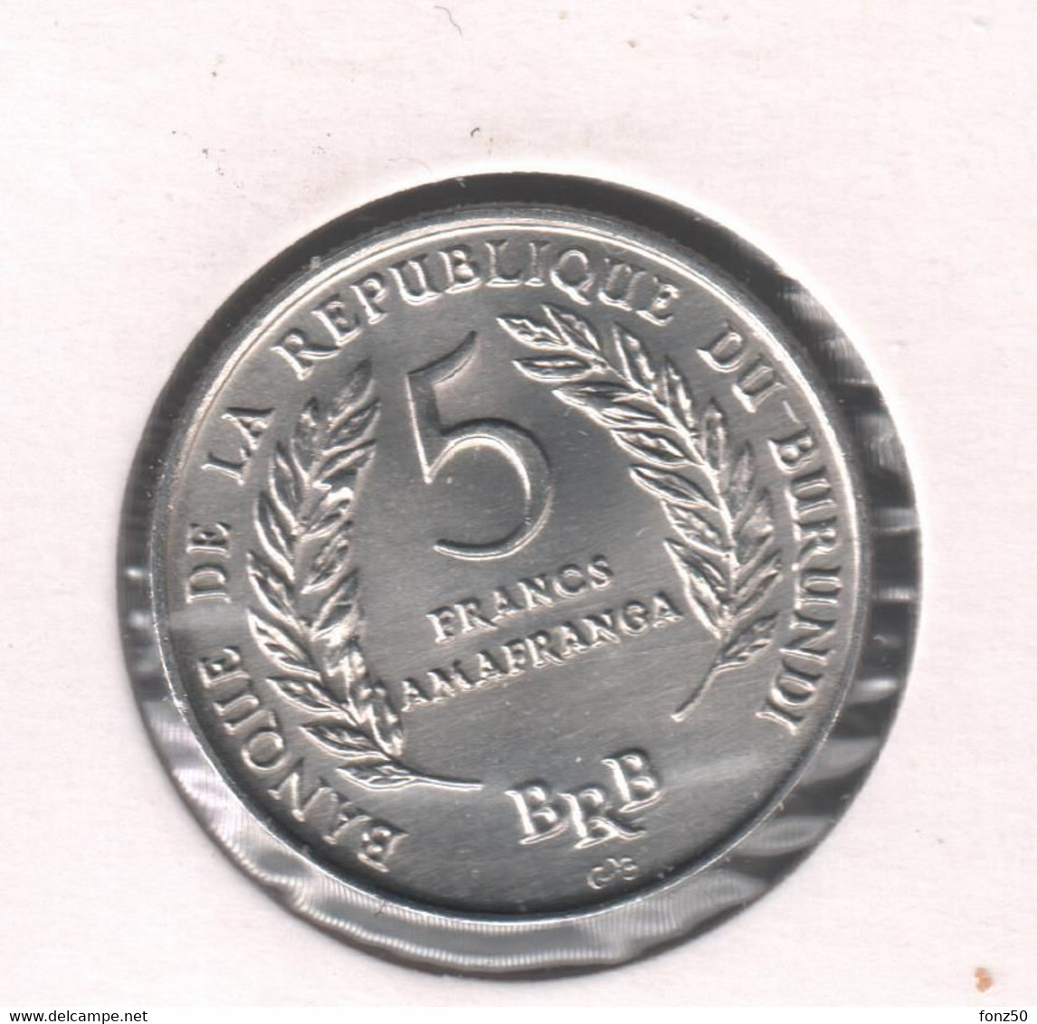 BURUNDI * 5 Francs 1971 * F D C * Nr 10461 - Burundi