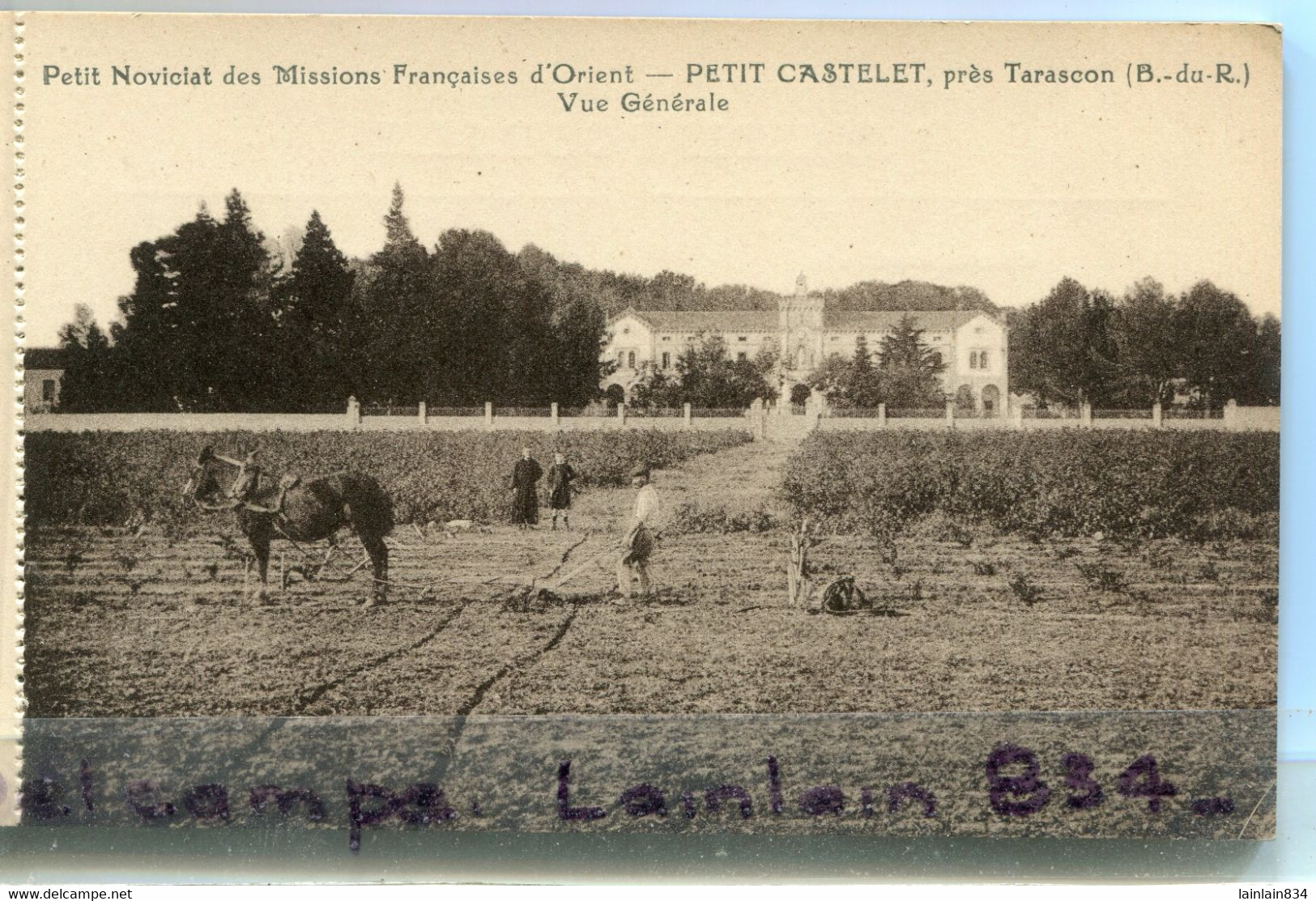 - Carnet - PETIT NOVICIAT Des Missions Française D'Orient, PETIT CASTELET, Prés Tarascon, Trés Rare,  TBE, Scans, - Tarascon