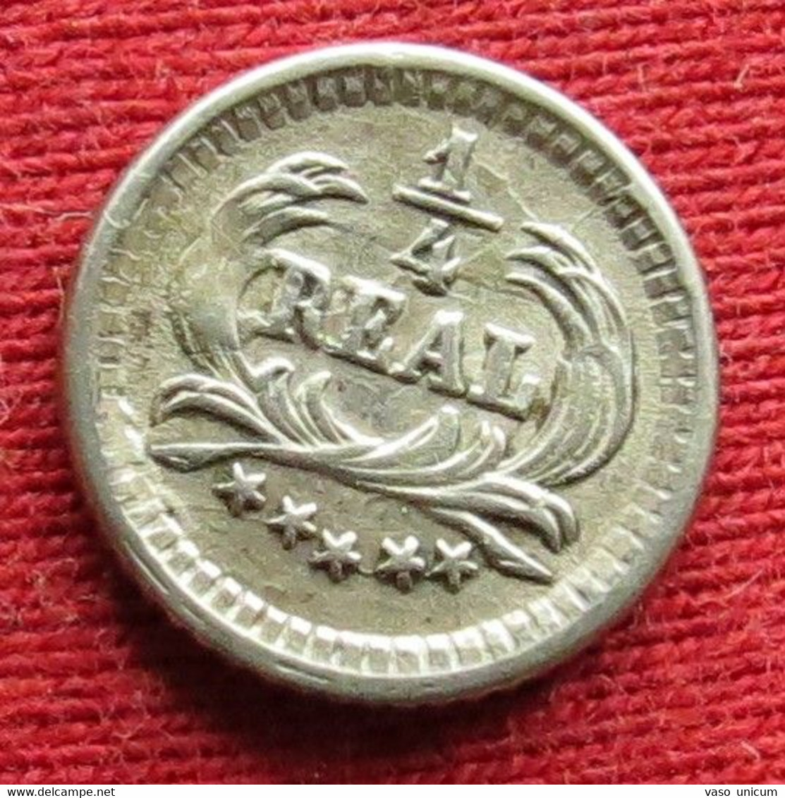 Guatemala 1/4 Real 1889 - Guatemala