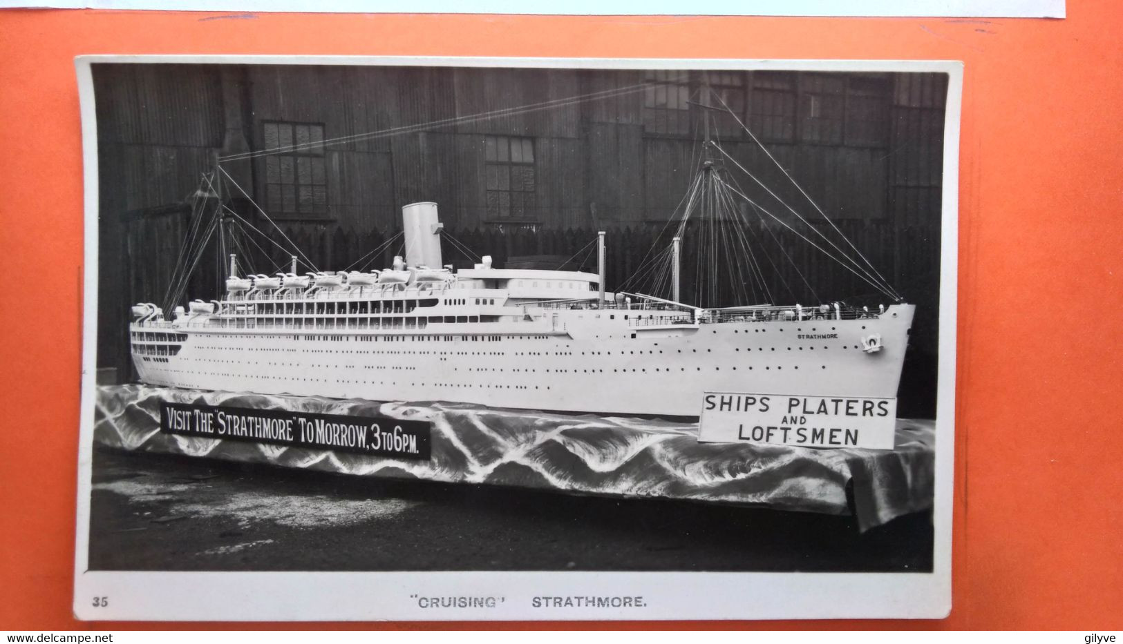 CPA. Bateau. CRUISING STRATHMORE  (R.074) - Dampfer