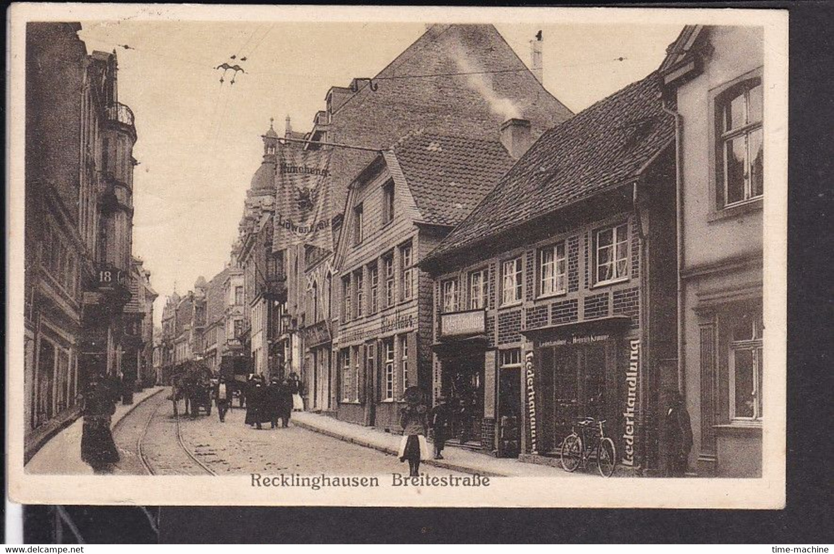 Recklinghausen Breitestraße  1920 - Recklinghausen