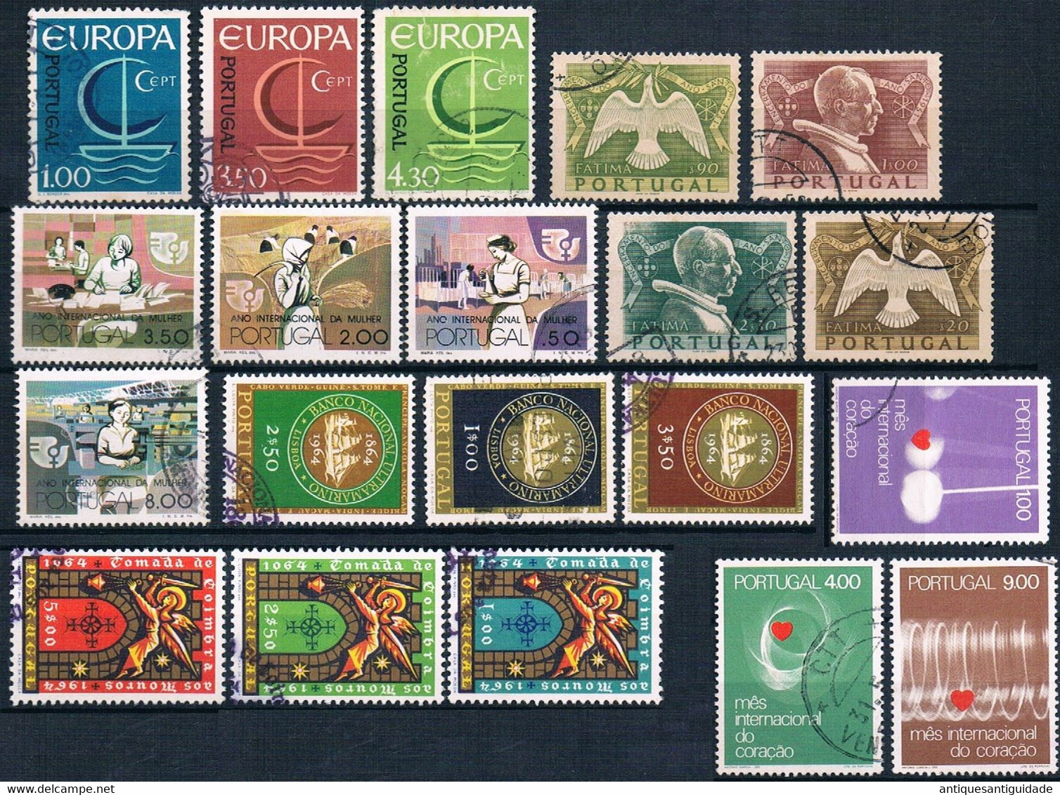 Various Used Sets Of The Years 1951 - 1972 - 1975 - 1964 - 1965 - Portugal - Other & Unclassified
