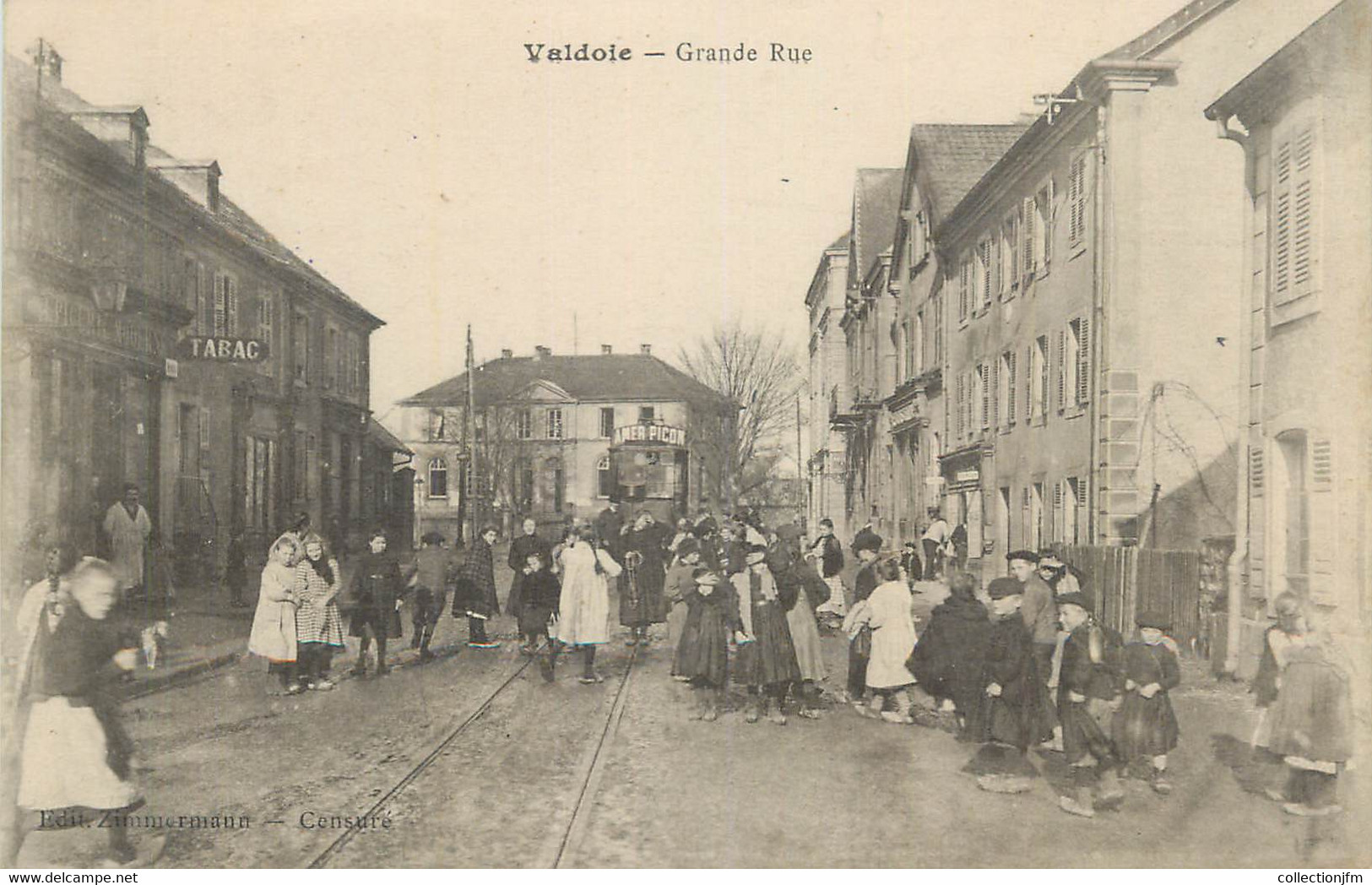 CPA FRANCE 90 " Valdoie, Grande Rue". - Valdoie