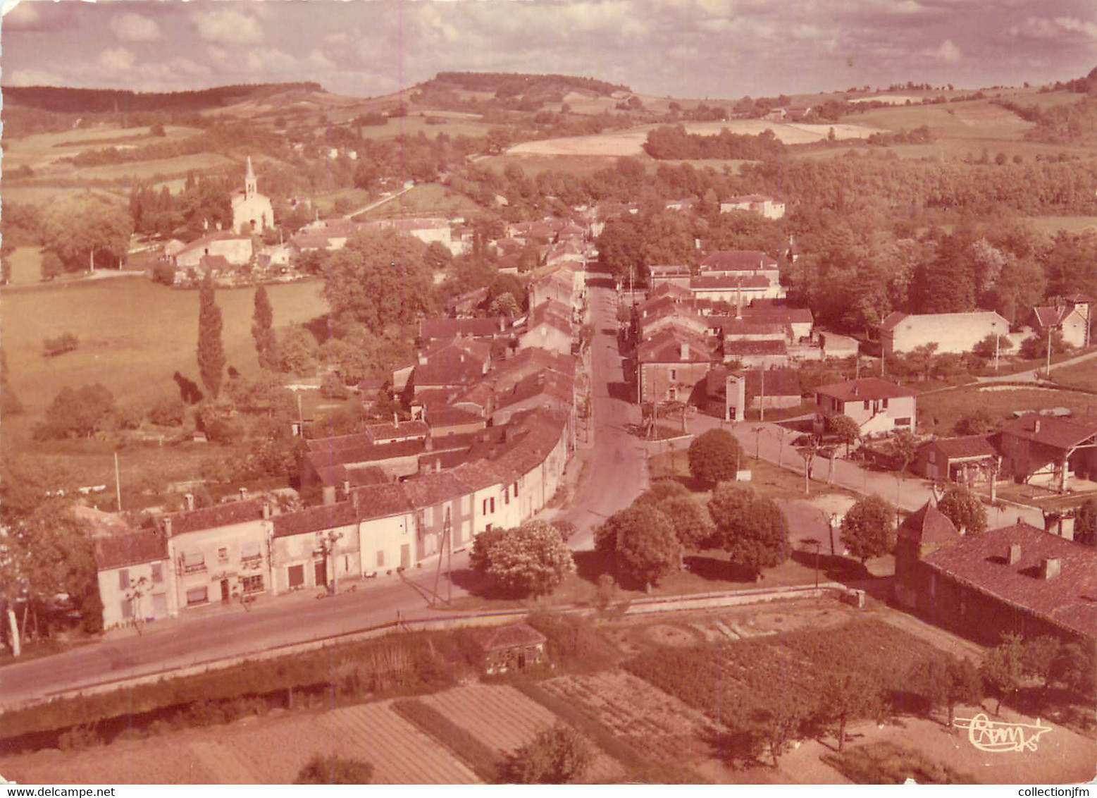 CPSM FRANCE 32 " Castera-Verduzan, Vue Générale". - Castera