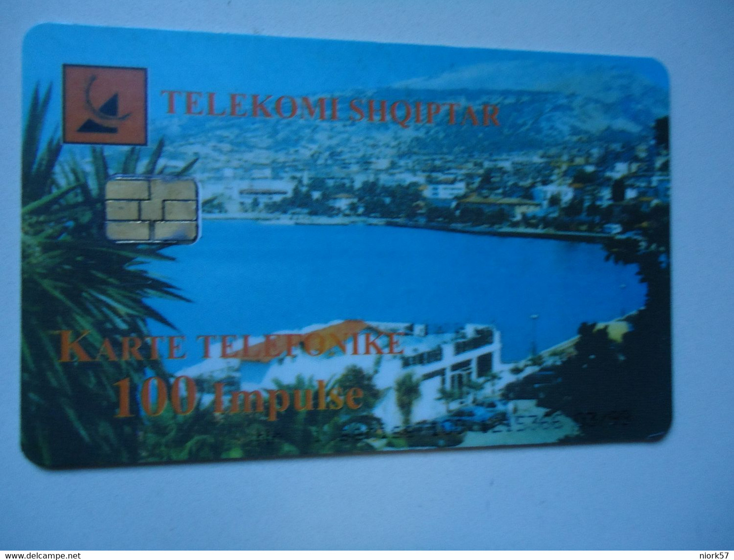 ALBANIA   USED   PHONECARDS  LANDSCAPES - Albanie