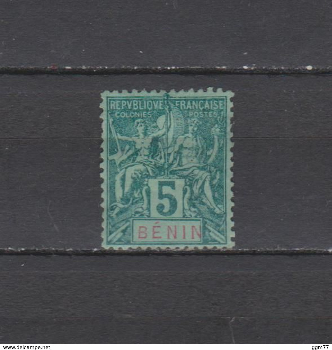 N° 23 TIMBRE BENIN OBLITERE DE 1893     Cote : 10 € - Used Stamps