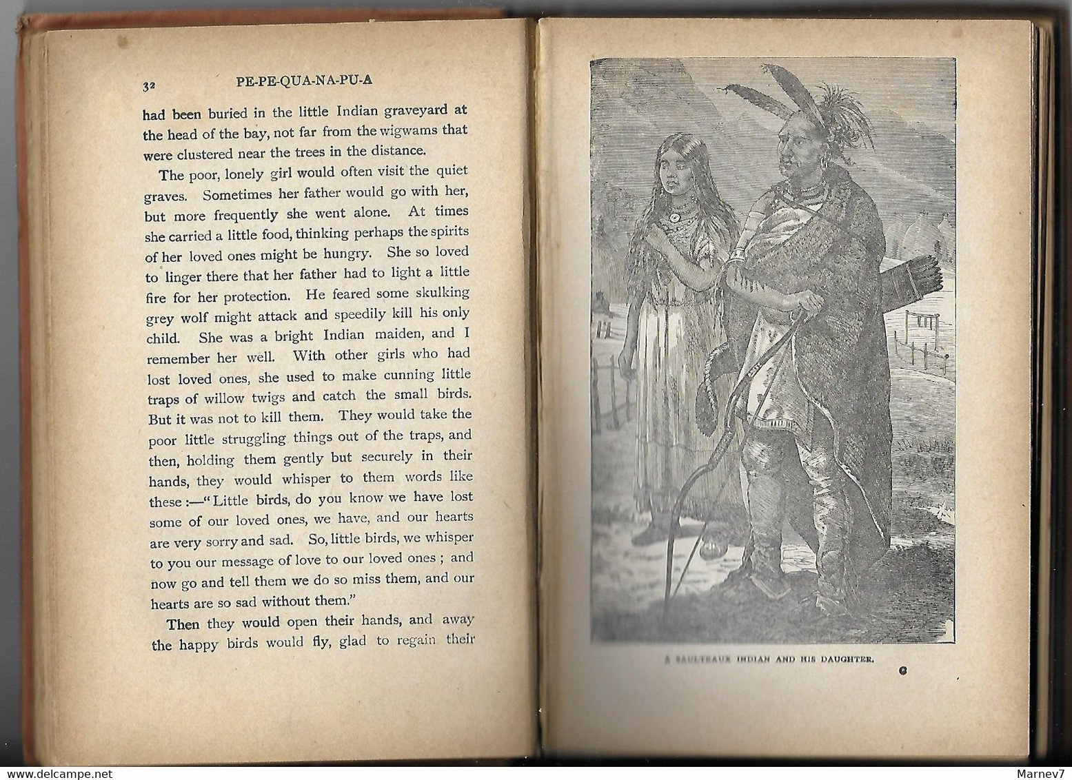 Livre En Anglais - INDIAN LIFE In The Great North-West - La Vie Des Indiens Dans Le Grand Nord-Ouest - 1800 (?) - 1800-1849