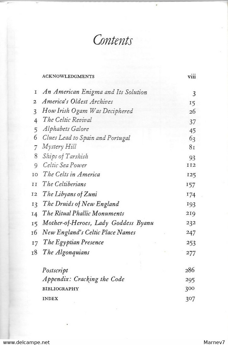 Livre en anglais - AMERICA B.C.- Ancient Settlers in the New World - Civilisation civilisations - légendes indiennes