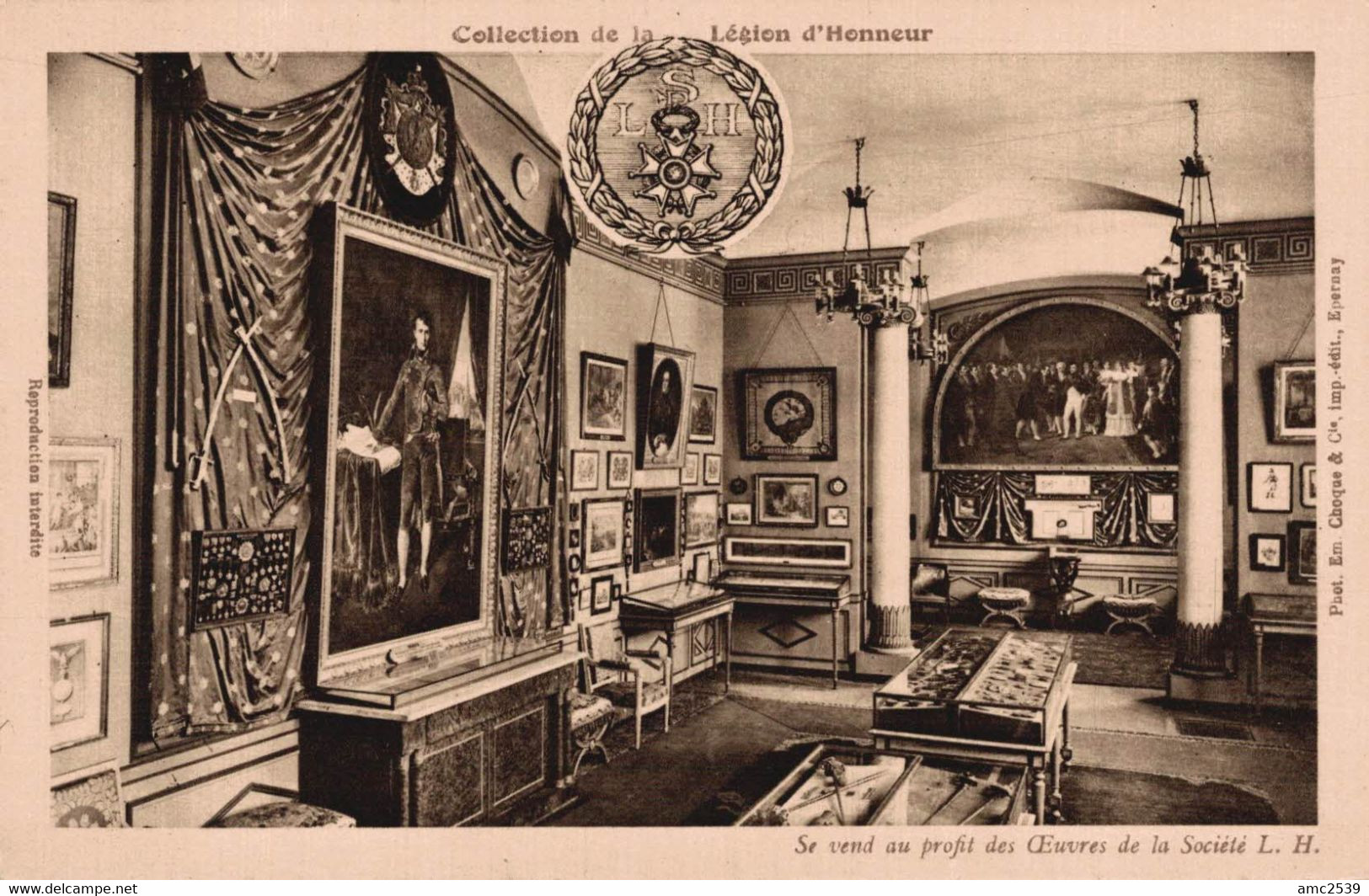 75 PARIS Le Musée - Salle De La Légion D'Honneur - Arrondissement: 07