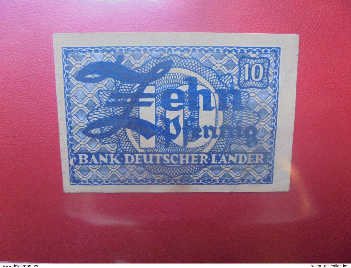 Bank Deutscher Länder 10 Pfennig 1949 Circuler - 10 Pfennig