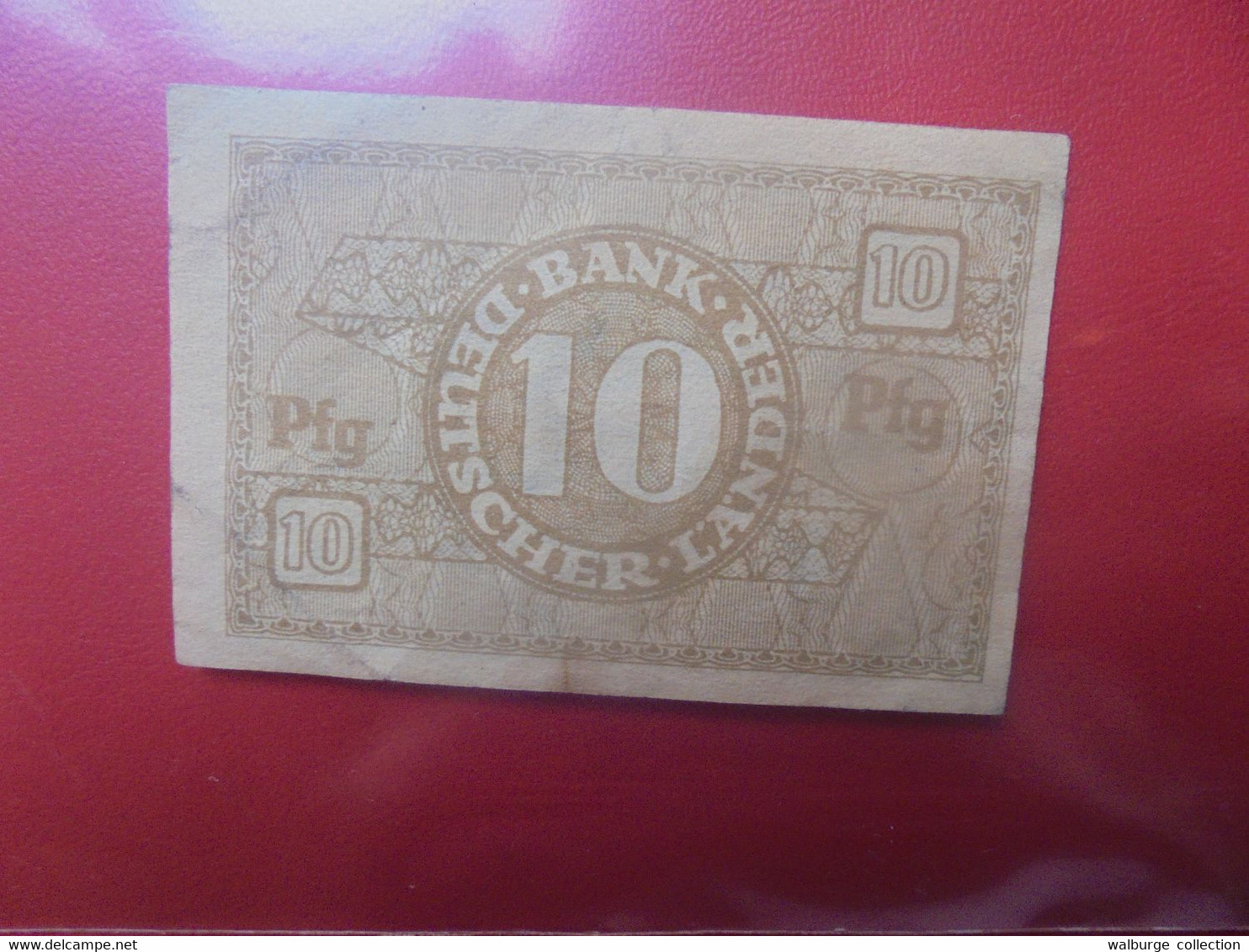 Bank Deutscher Länder 10 Pfennig 1949 Circuler - 10 Pfennig