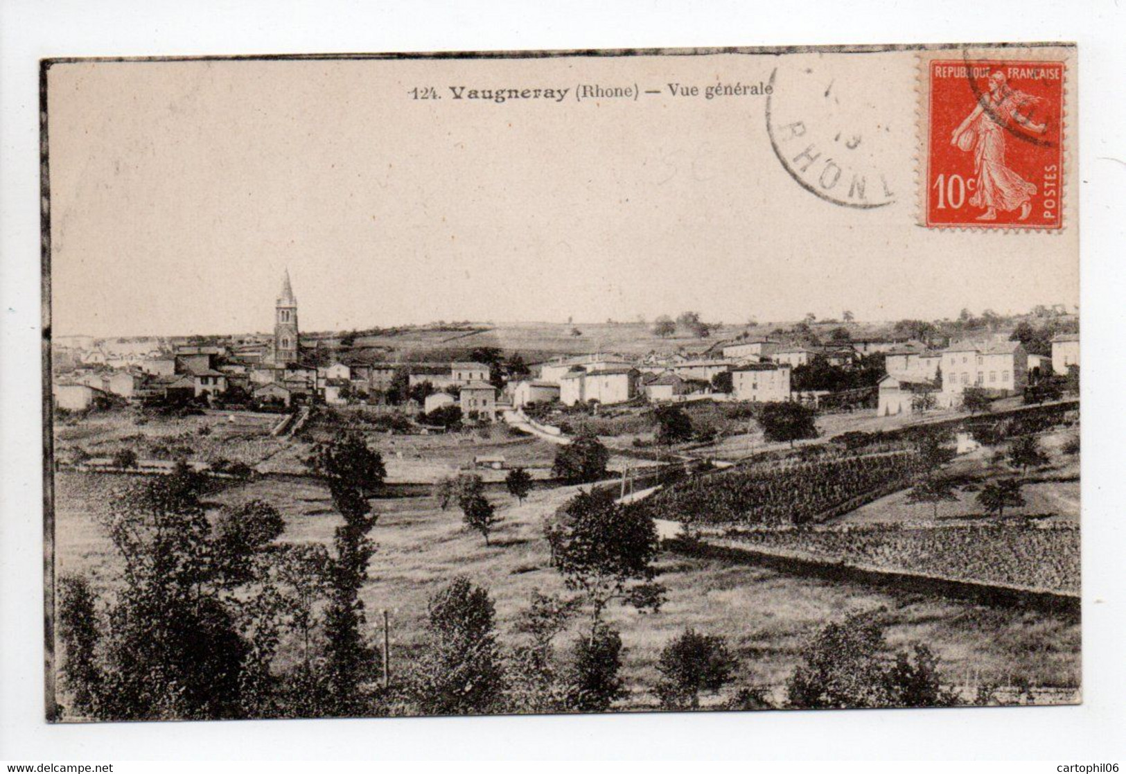 - CPA VAUGNERAY (69) - Vue Générale - - Autres & Non Classés