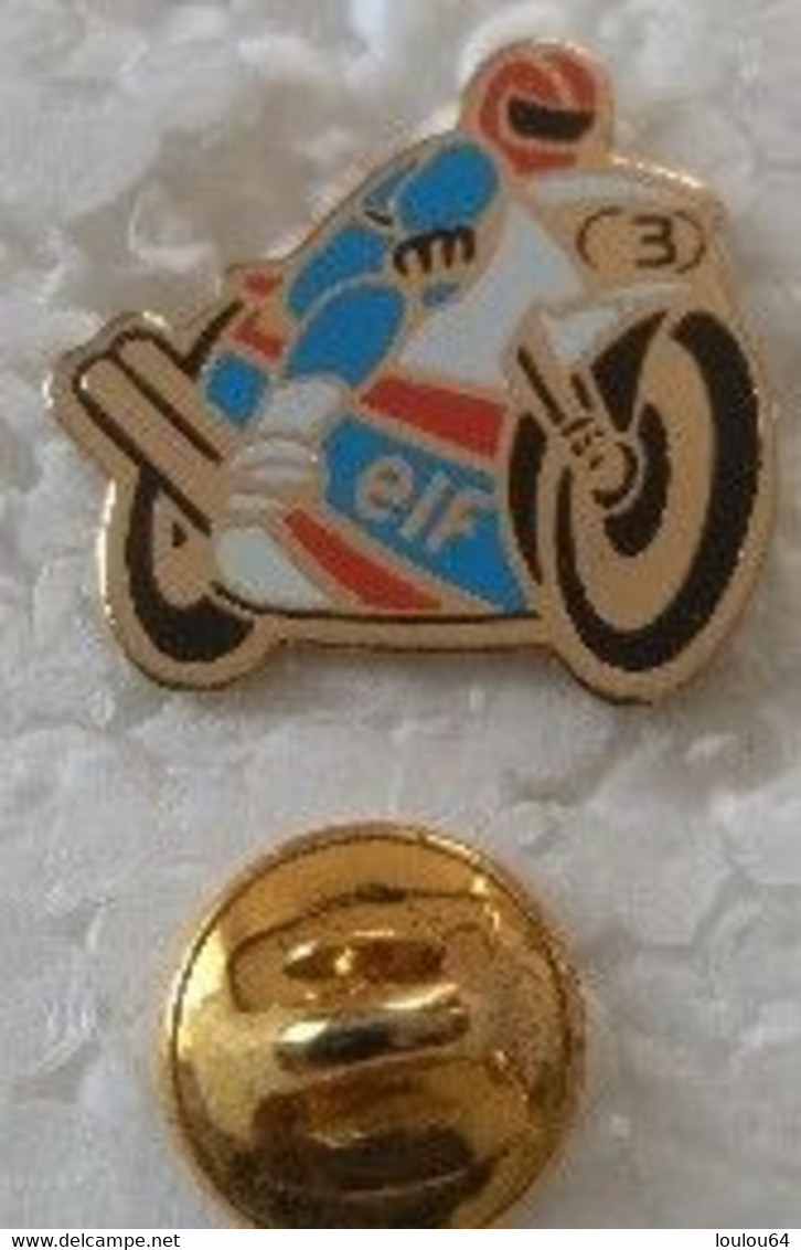 Pin's - Motos - ELF - N° 3 - - Motos