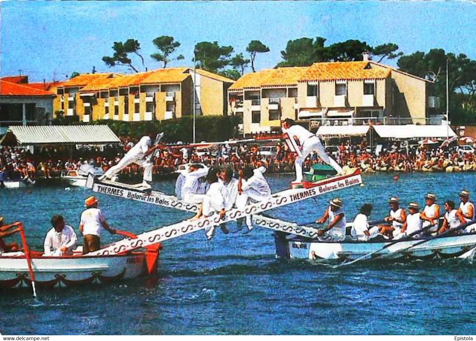 ► JOUTE NAUTIQUE - BALARUC Les BAINS (Hérault)  1990's (Fischerstechen - Water Jousting) - Regionale Spiele