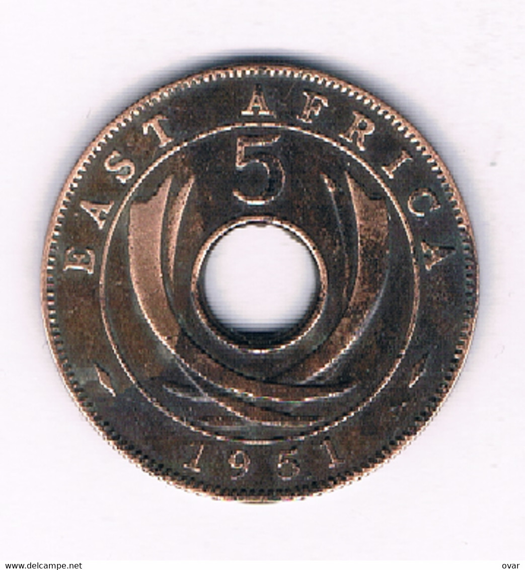 5 CENTS 1951 EAST AFRICA /3387/ - Other - Africa