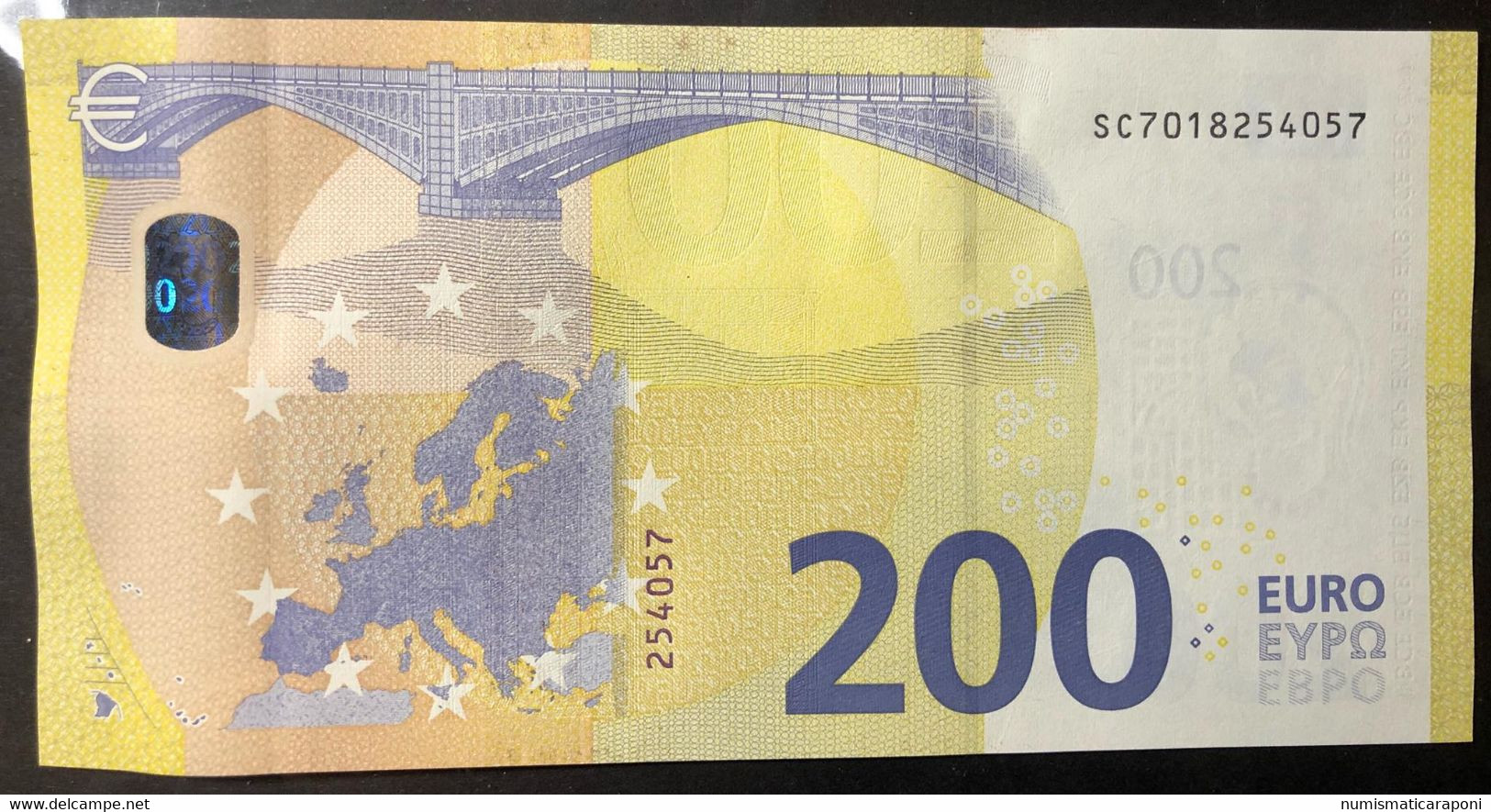 Italia 200 € MARIO DRAGHI SC S004G3 Q.FDS  COD.€.148 Solo Bonifico Only Bank Transfert To Pay - 200 Euro