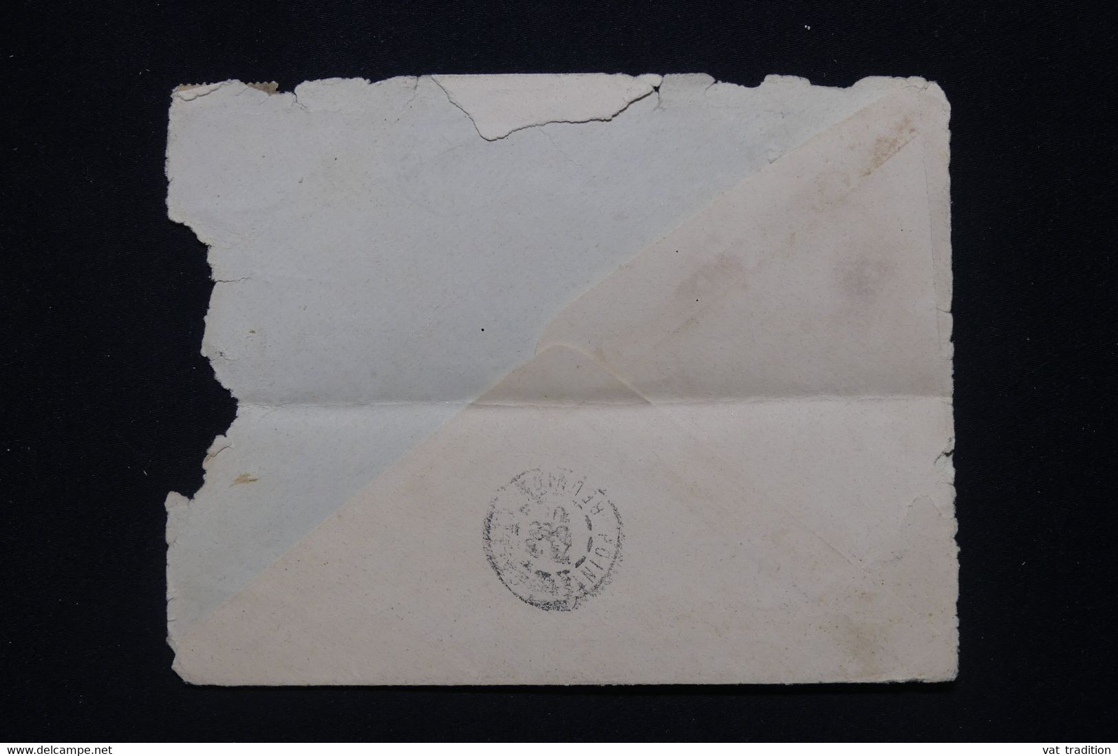 RÉUNION - Enveloppe De St Paul Pour La France En 1906, Aff. Groupe, Oblitération Ligne Maritime , Dans L’état - L 95977 - Storia Postale