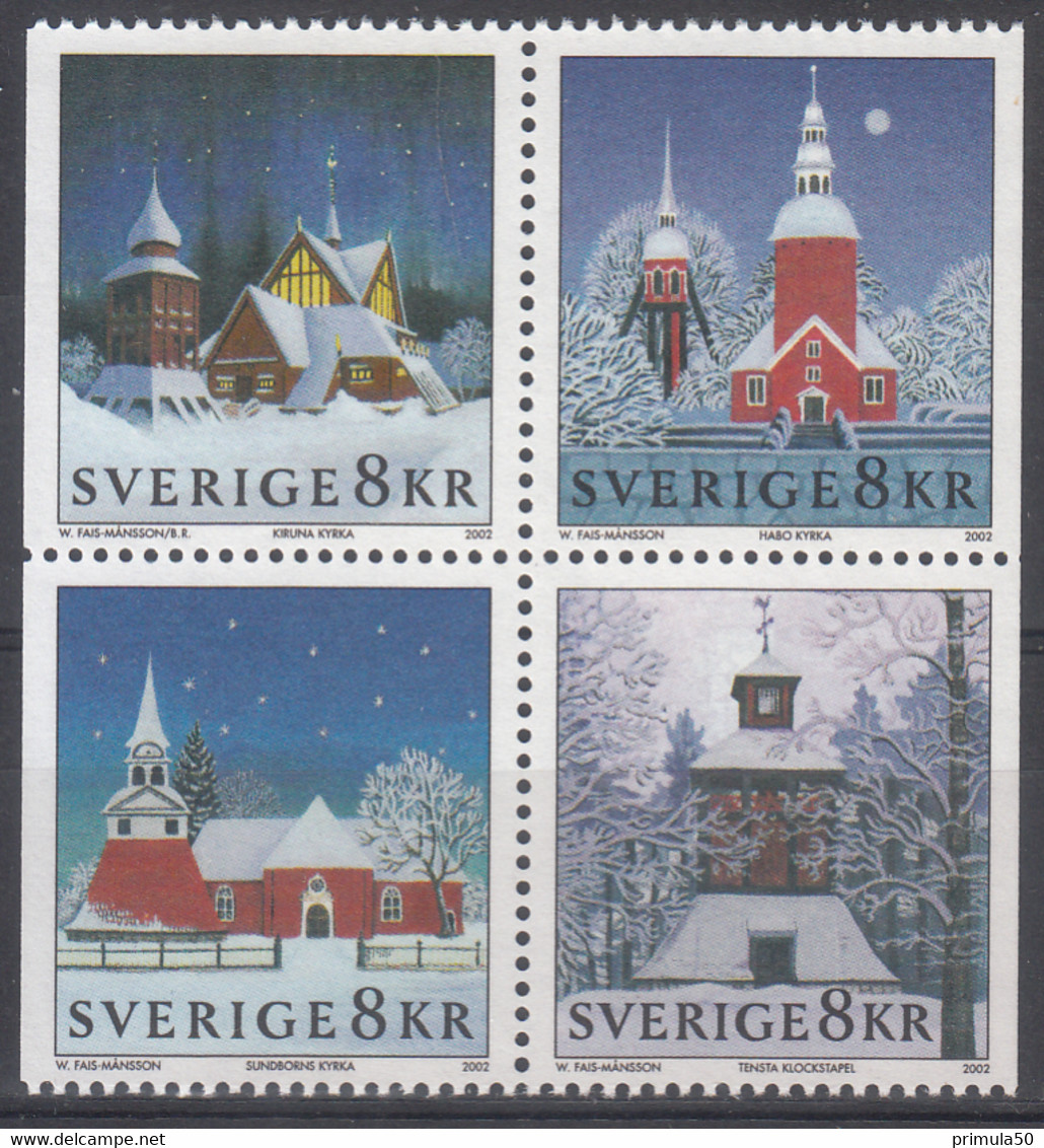2002 - SVEZIA - NUOVI - Unused Stamps