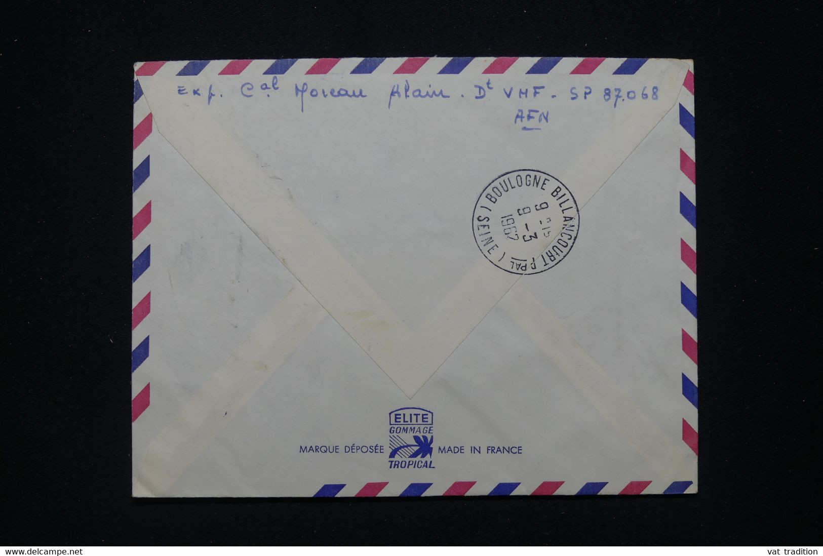 FRANCE / ALGÉRIE - Enveloppe En FM Et En Recommandé D'un Soldat Au SP 87.068 Pour La France En 1962  - L 96004 - Oorlog In Algerije
