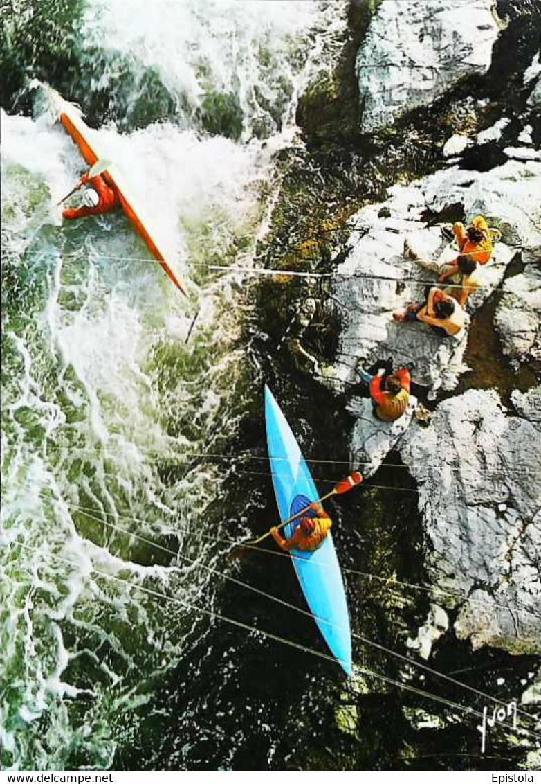 ► River Kayak -  France - Ecole En ARDECHE 1987 - Rowing