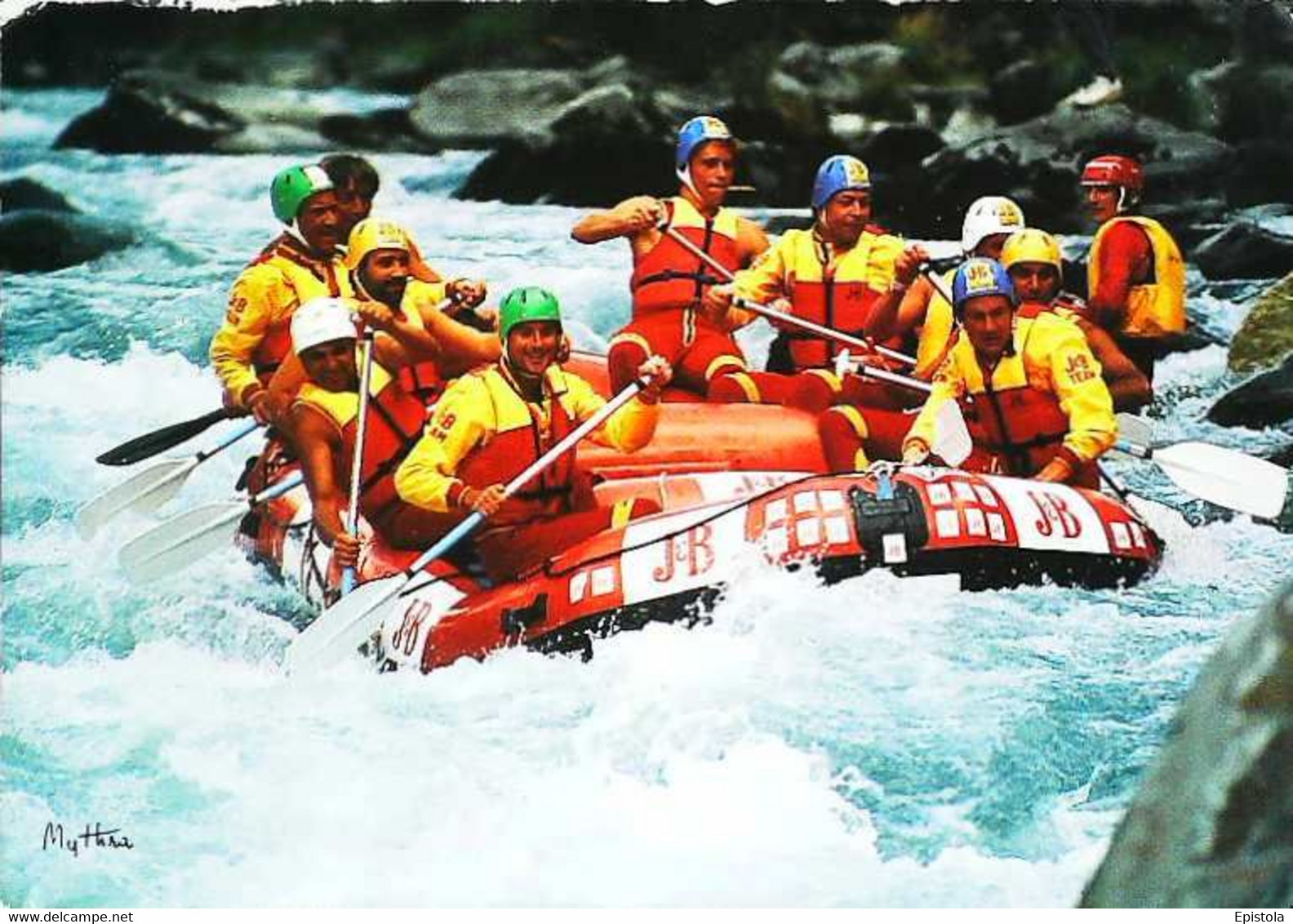 ► RAFTING En Eaux Vives  (Whitewater Rafting)  - France - Cachet La Plagne - Roeisport