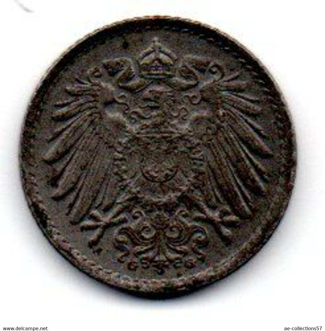 Allemagne - 5 Pfennig 1917 G TTB - 5 Pfennig