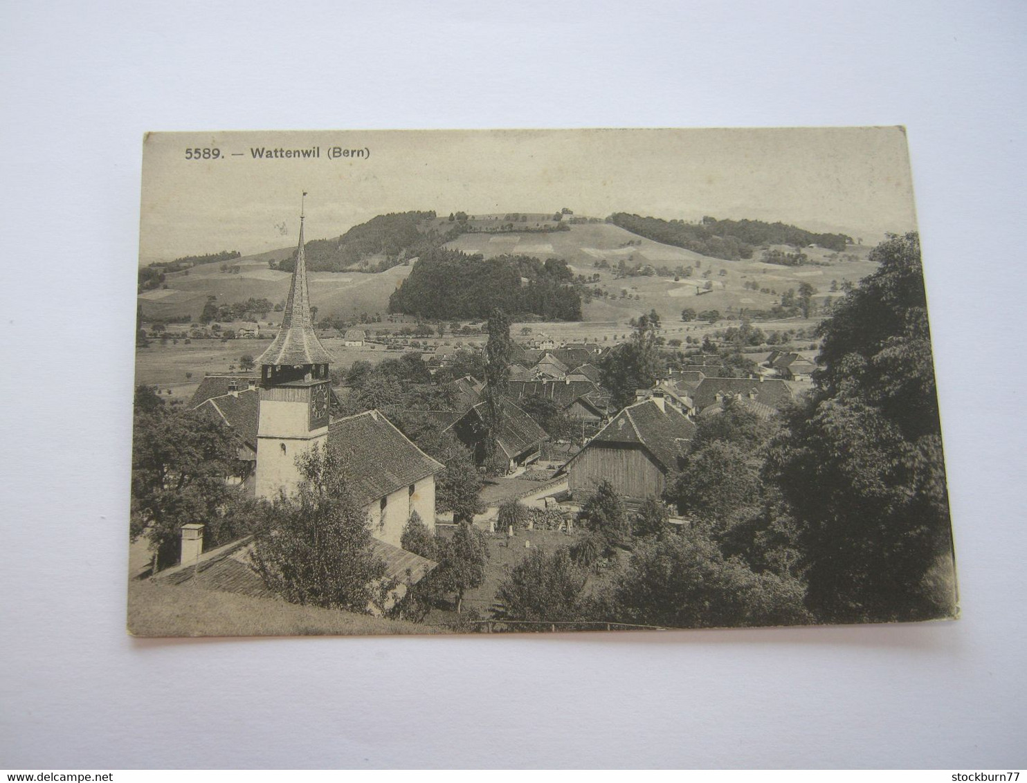 WATTENWIL    , Schöne   Karte    ,   1912 Mit Feldpoststempel          2 Abbildungen - Wattenwil