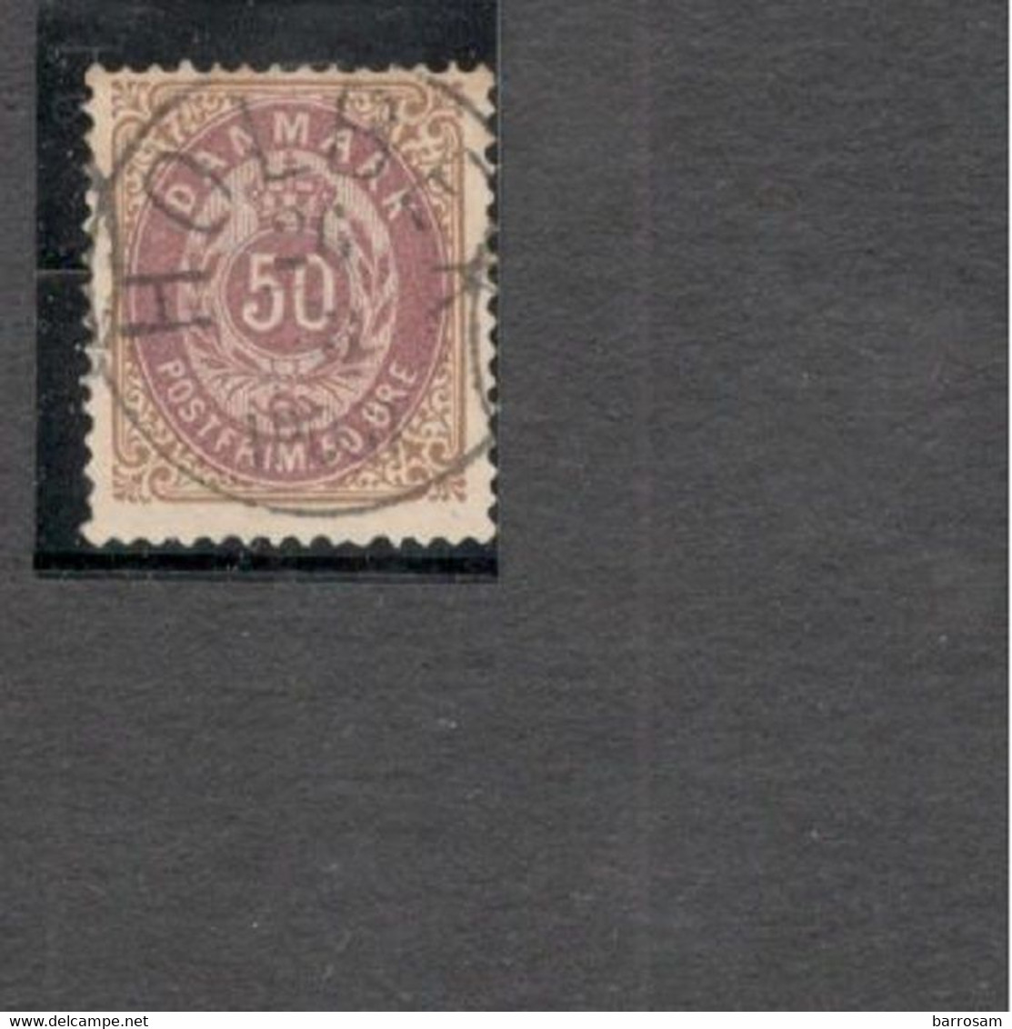 DENMARK.....1875:Michel30 IYB Used  Cat.Value32Euros - Unused Stamps