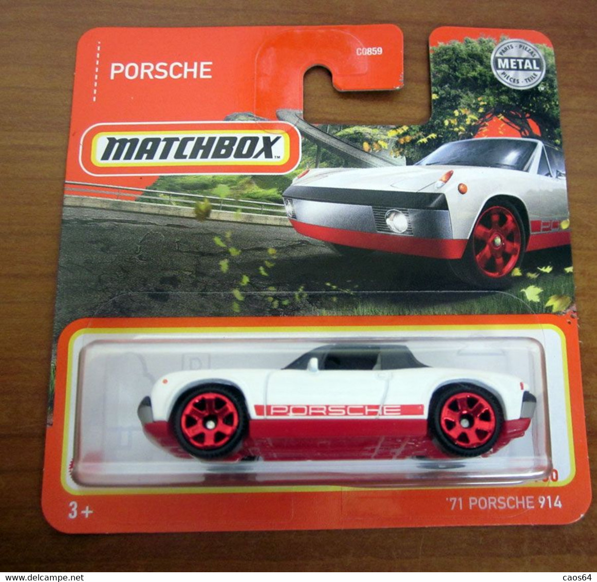 '71 Porsche 914  Matchbox   NEW BLISTER - Matchbox (Mattel)