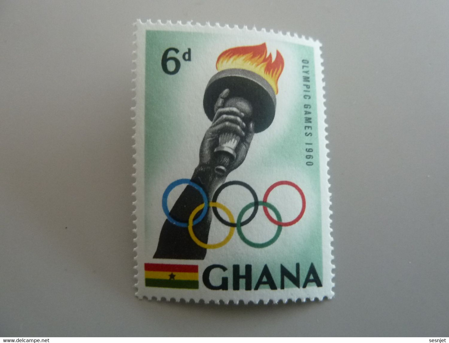 Ghana - Olympic Games 1960 - 6d. - Polychrome - Neuf Sans Charnière - Année 1960 - - Ghana (1957-...)