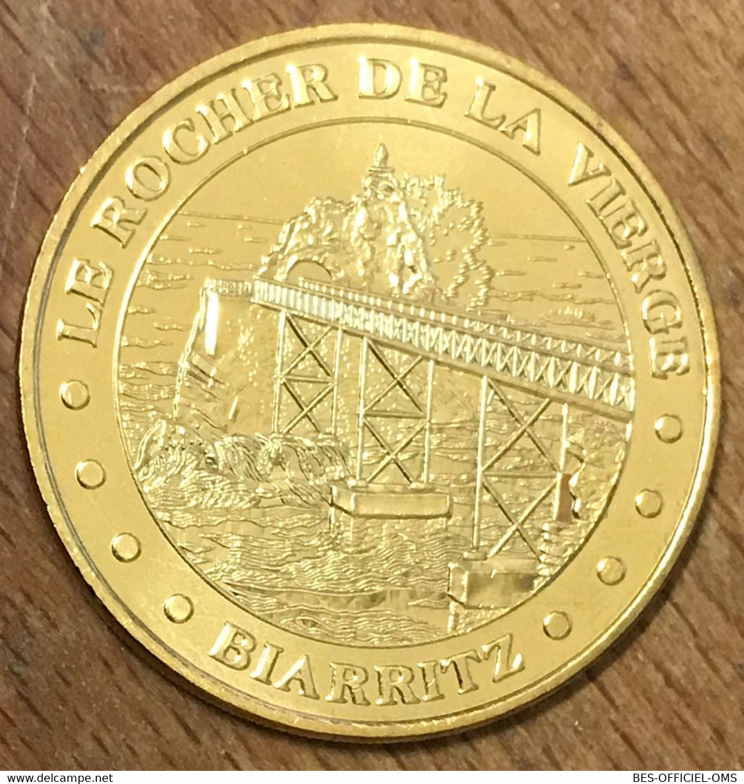 64 BIARRITZ LE ROCHER DE LA VIERGE MDP 2018 MÉDAILLE SOUVENIR MONNAIE DE PARIS JETON TOURISTIQUE MEDALS COINS TOKENS - 2018